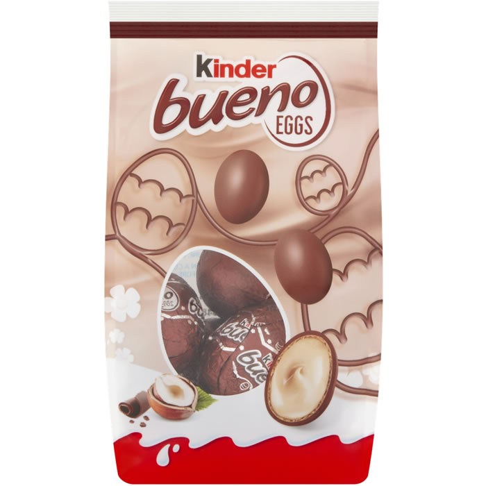 KINDER Bueno Oeufs en chocolat fourrés aux noisettes