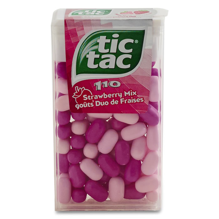 TIC TAC Pastilles à la fraise