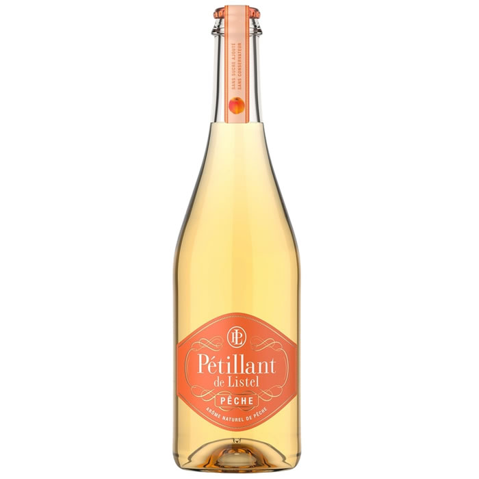 LISTEL Vin rosé effervescent pêche