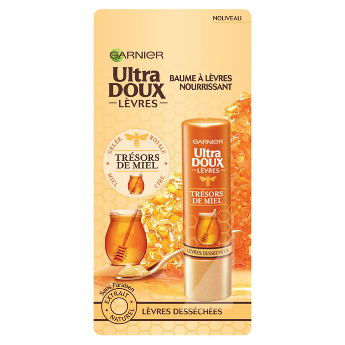 ULTRA DOUX Stick lèvres baume nourrissant au miel