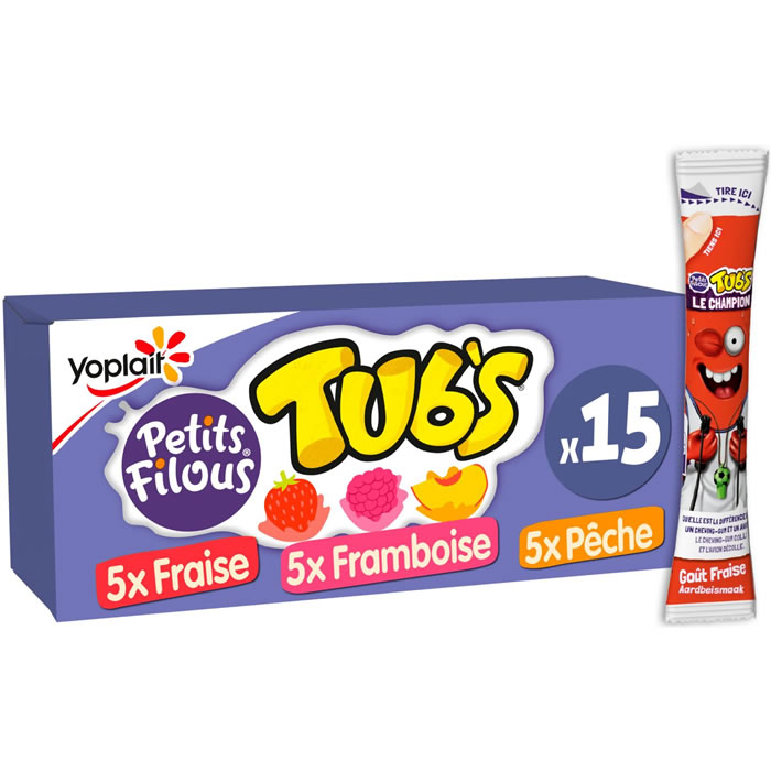 YOPLAIT Petits Filous Tubs Yaourts à boire aux fruits