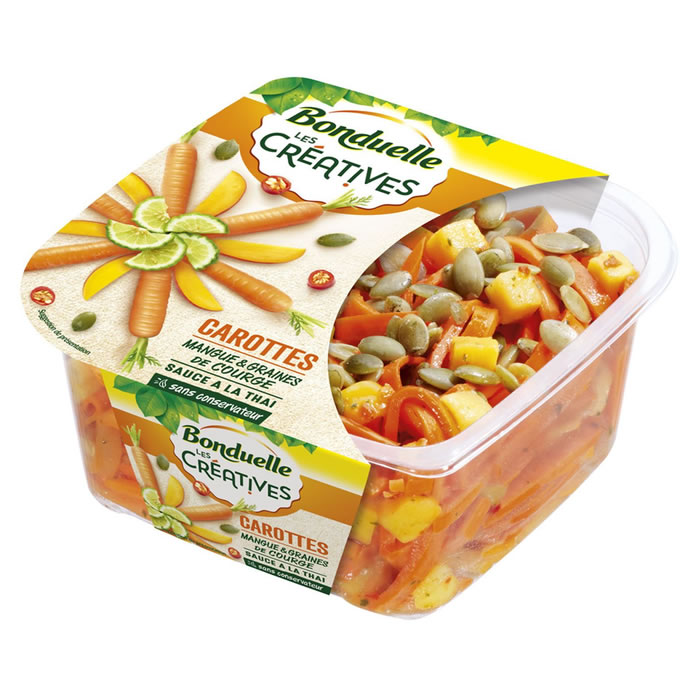 BONDUELLE Les Créatives Salade de carottes et mangue