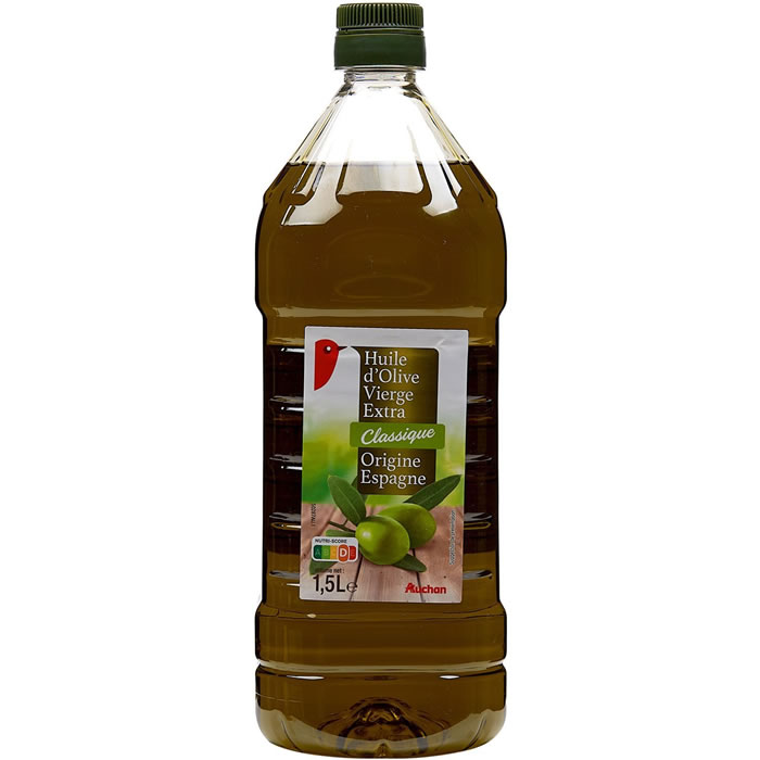 AUCHAN Huile d'olive vierge extra