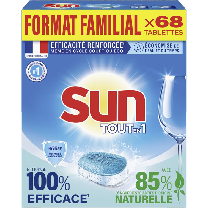 SUN Tout-En-1 Tablettes lave-vaisselle