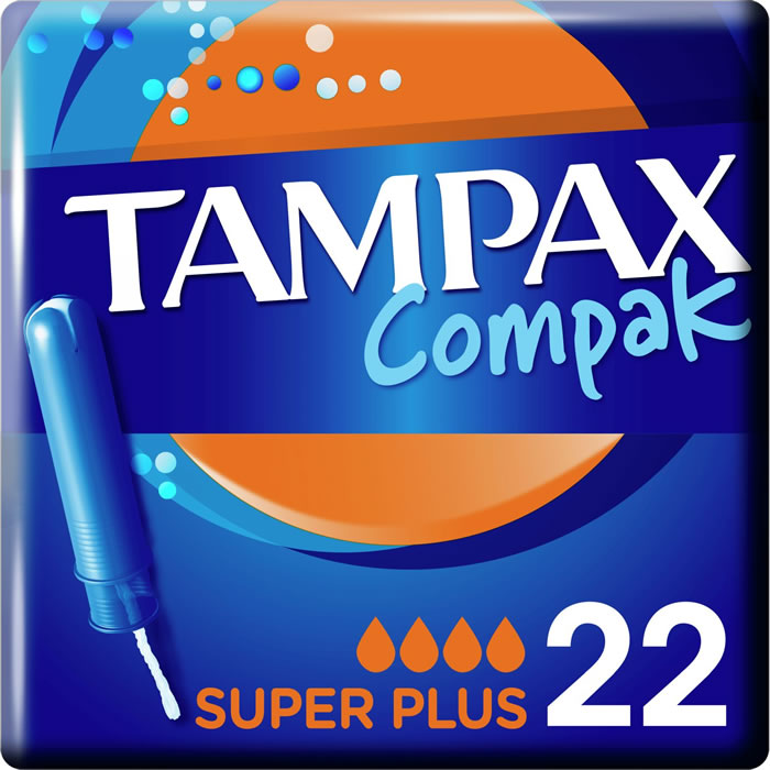 TAMPAX Compak Tampon avec applicateur super plus