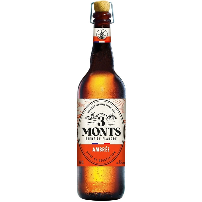 3 MONTS Nord Bière ambrée