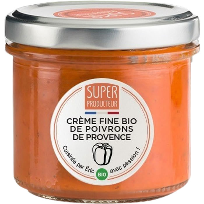 SUPERPRODUCTEUR Crème fine de poivrons de Provence bio
