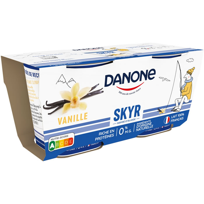 DANONE Skyr à la vanille 0% M.G
