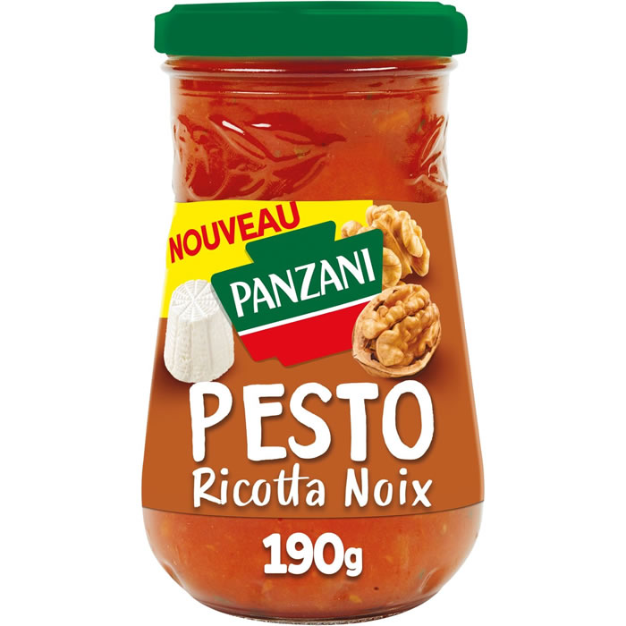 PANZANI Sauce pesto à la ricotta et noix