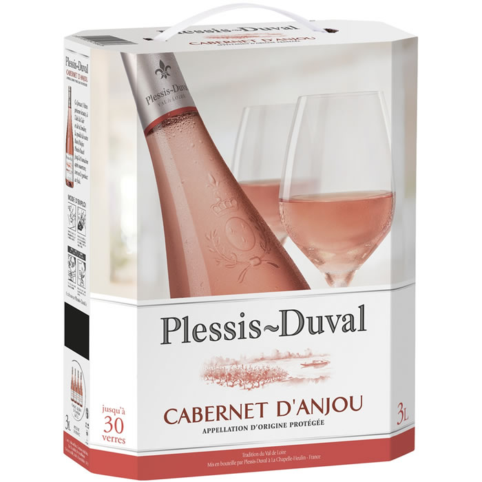 CABERNET D'ANJOU - AOP Plessis Duval Vin rosé
