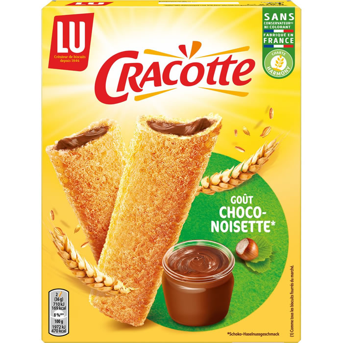 Achat LU Cracotte · Biscottes · Choco-Noisette • Migros