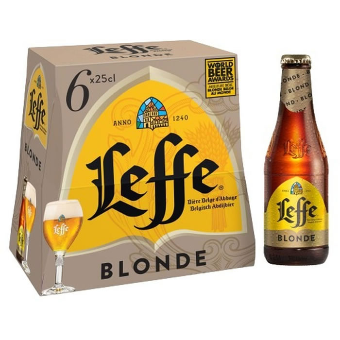LEFFE Belge Bière blonde