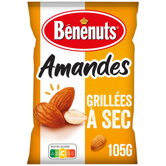 BENENUTS Amandes grillées à sec