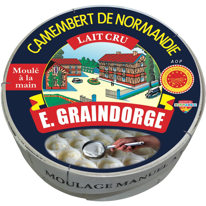 E. GRAINDORGE Camembert de Normandie AOP au lait cru