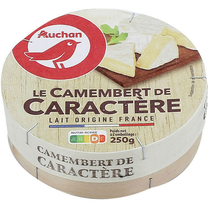 AUCHAN Camembert de caractère