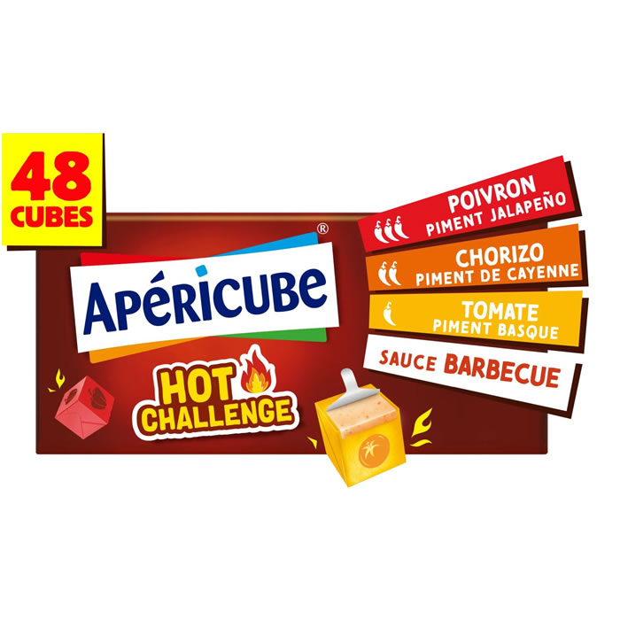 APERICUBE Hot Challenge Dès de fromage multi-variétés