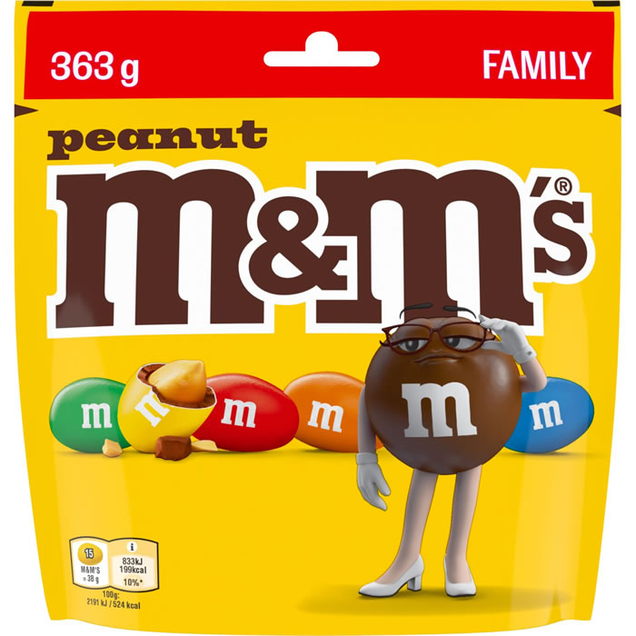 M&M'S Peanut Cacahuètes enrobées de chocolat