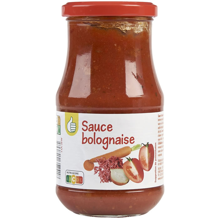 AUCHAN Essentiel Sauce bolognaise