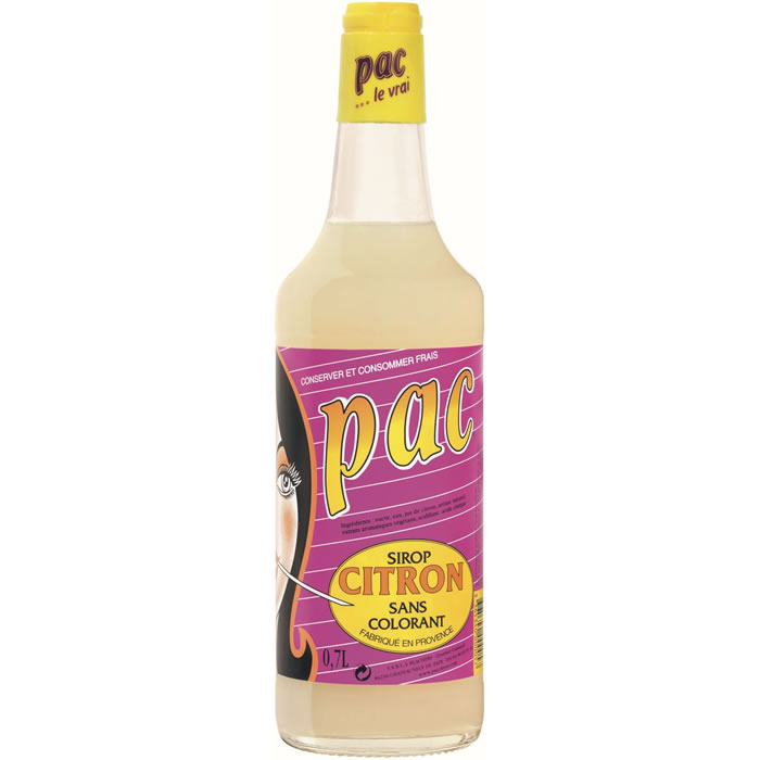 PAC Sirop Pac Citron