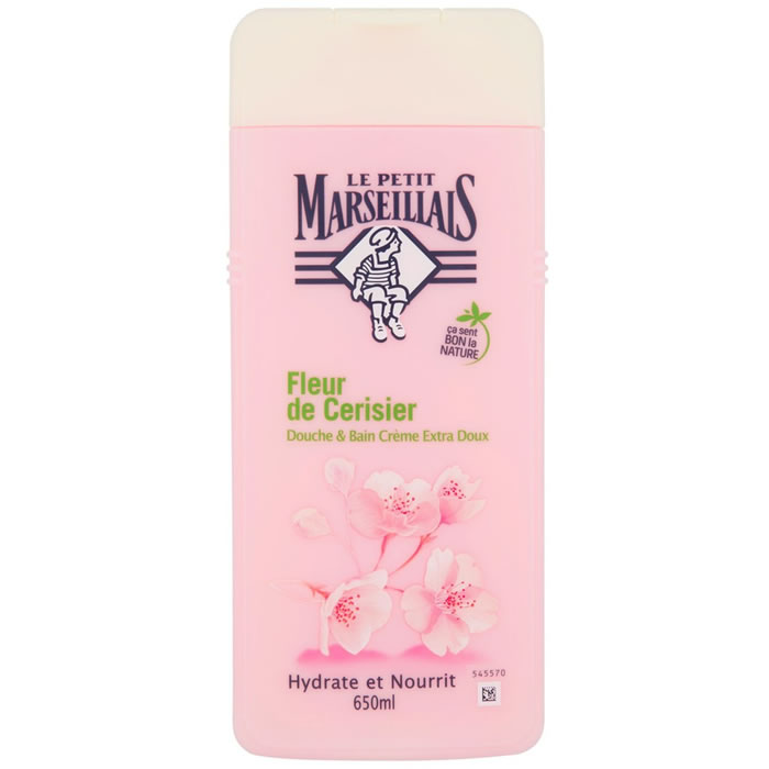 LE PETIT MARSEILLAIS Extra Doux Crème douche bain fleur de cerisier