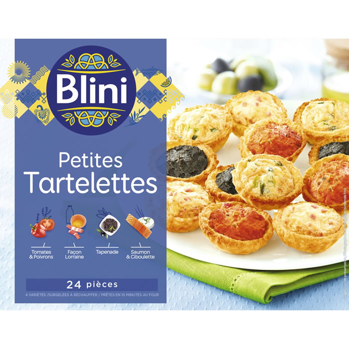 BLINI Petites Tartelettes Assortiment de mini-tartelettes