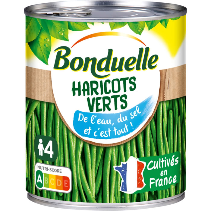 BONDUELLE Haricots verts extra-fins