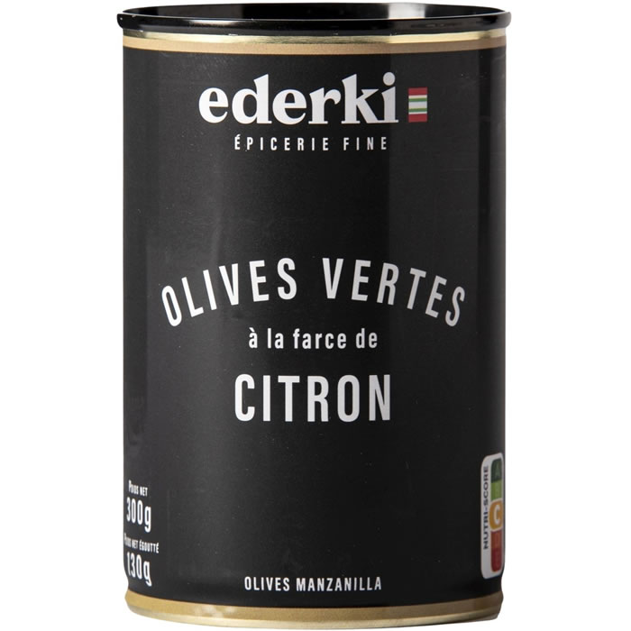 EDERKI Olives farcies au citron