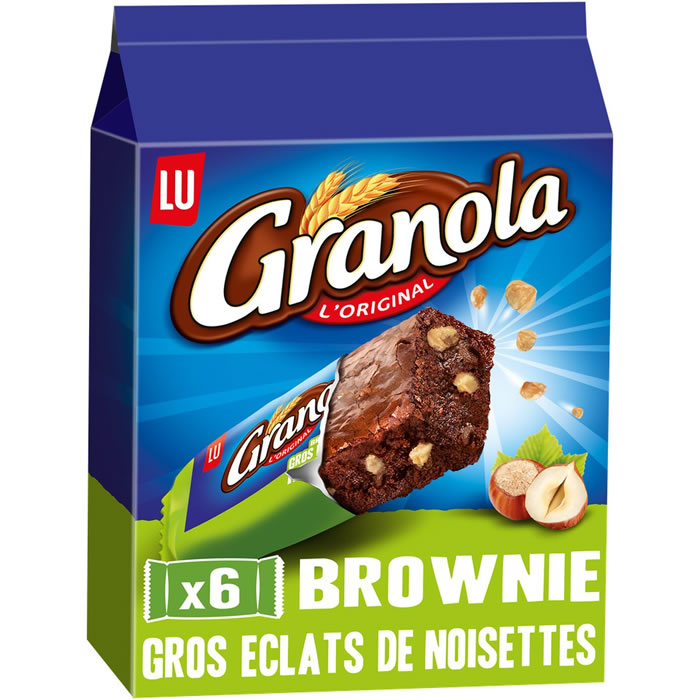 GRANOLA Brownie aux noisettes