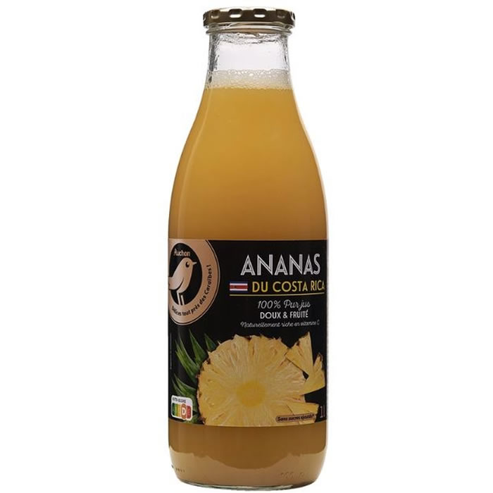 AUCHAN Gourmet Pur Jus d'Ananas