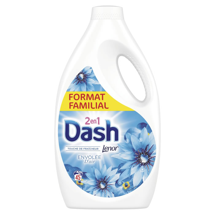 DASH 2 en 1 Lessive liquide envolée d'air