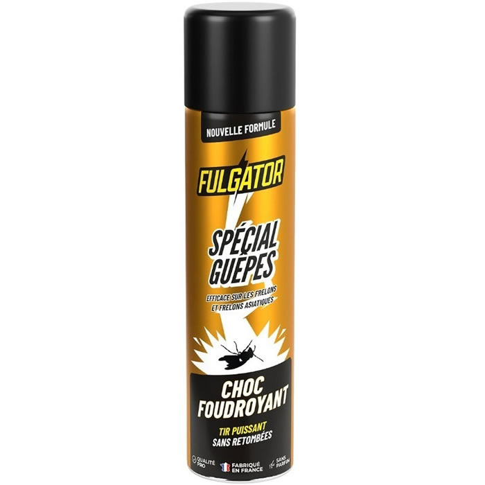 FULGATOR Spécial guêpes Aérosol anti guêpes et frelons