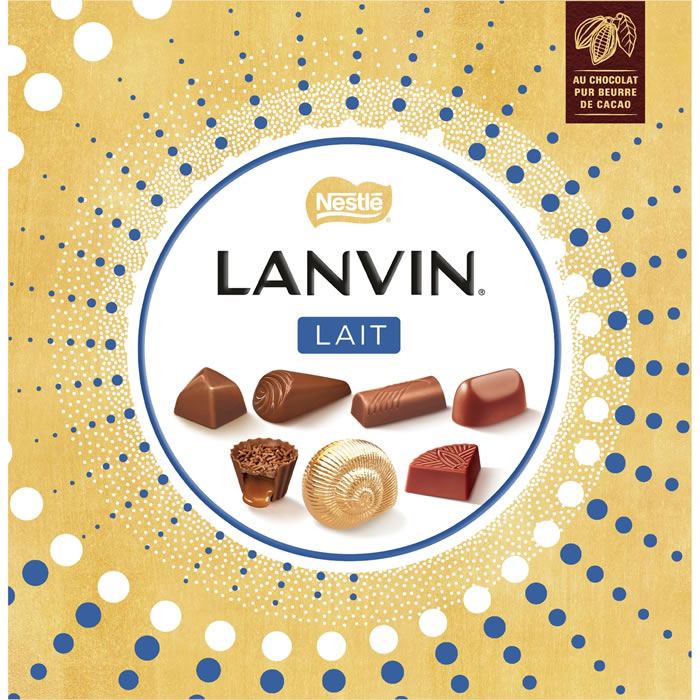 L'escargot chocolat au lait coeur de praline à l'amande LANVIN