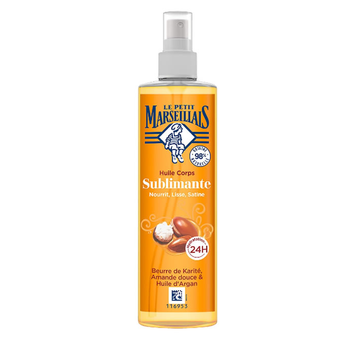 LE PETIT MARSEILLAIS Huile corps au beurre de karité, amande douce et argan