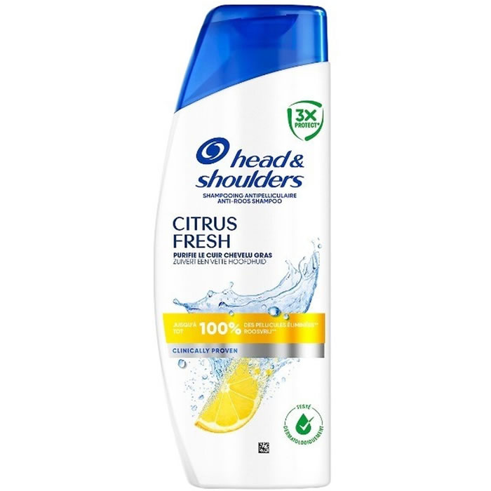 HEAD & SHOULDERS Citrus Fresh Shampooing antipelliculaire au citron