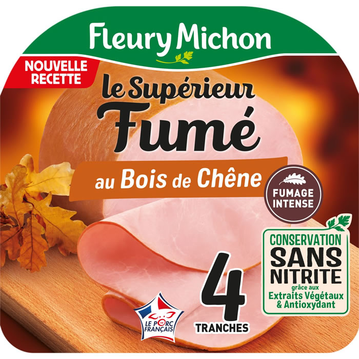 FLEURY MICHON Jambon fumé sans nitrite