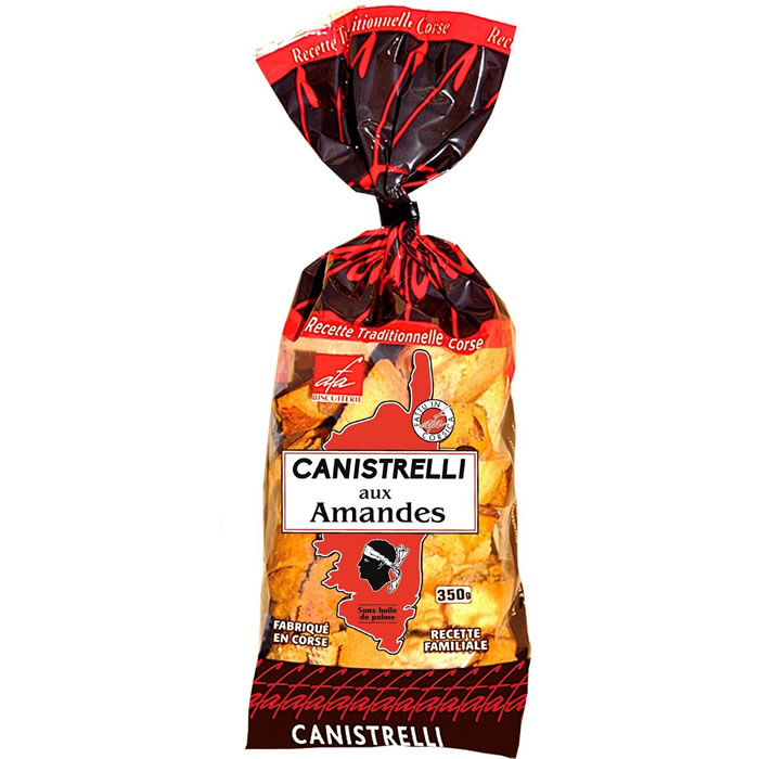 BISCUITERIE D'AFA Canistrelli aux amandes