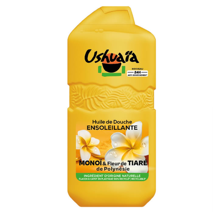 USHUAIA Gel douche au monoï et fleur de tiaré de Polynésie