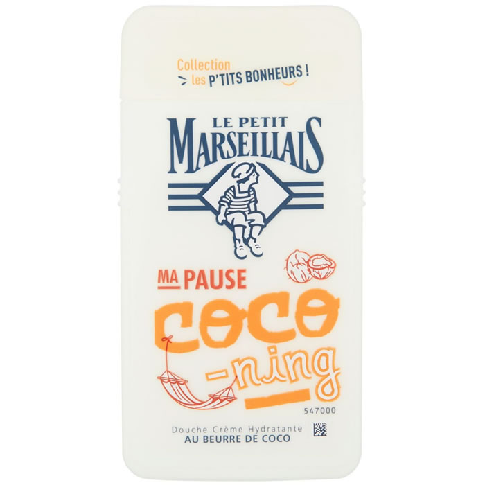 LE PETIT MARSEILLAIS P'tits Bonheurs Crème douche hydratante beurre de coco