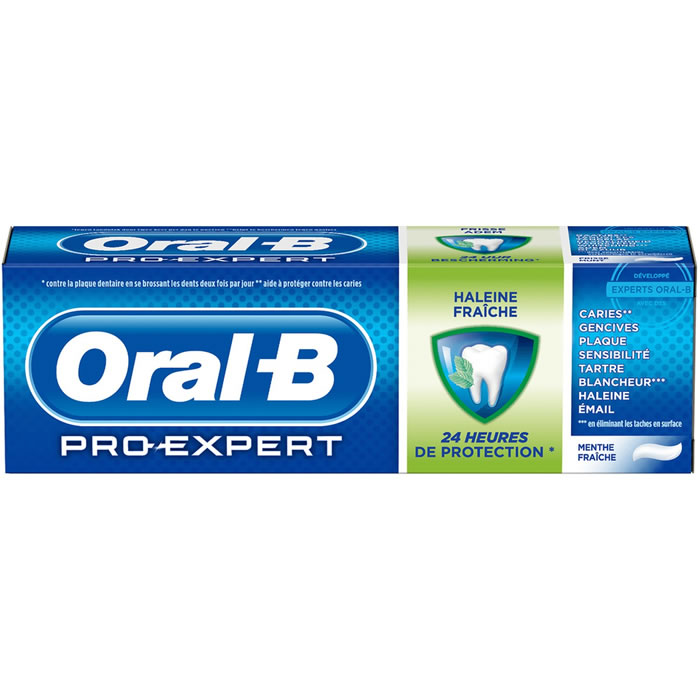 ORAL-B Pro-Expert Dentifrice fraîcheur saine