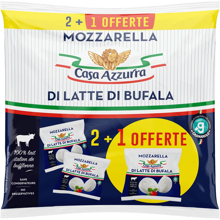 CASA AZZURRA Mozzarella di latte di bufala