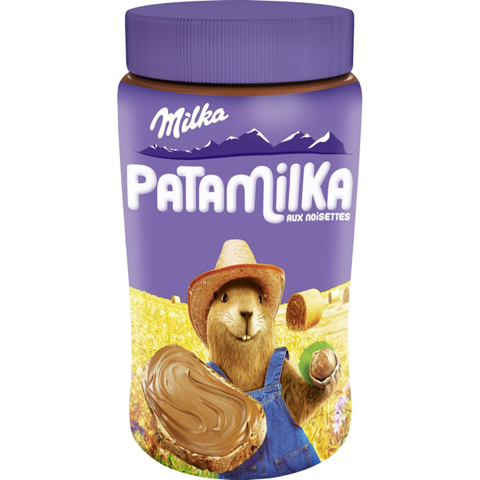 MILKA Patamilka Pâte à tartiner au cacao et noisettes