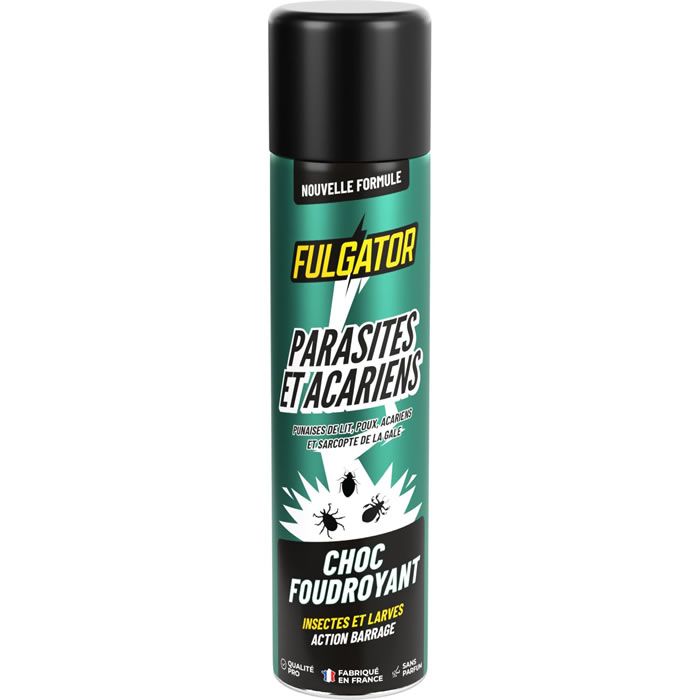 FULGATOR Aérosol anti-parasites et acariens