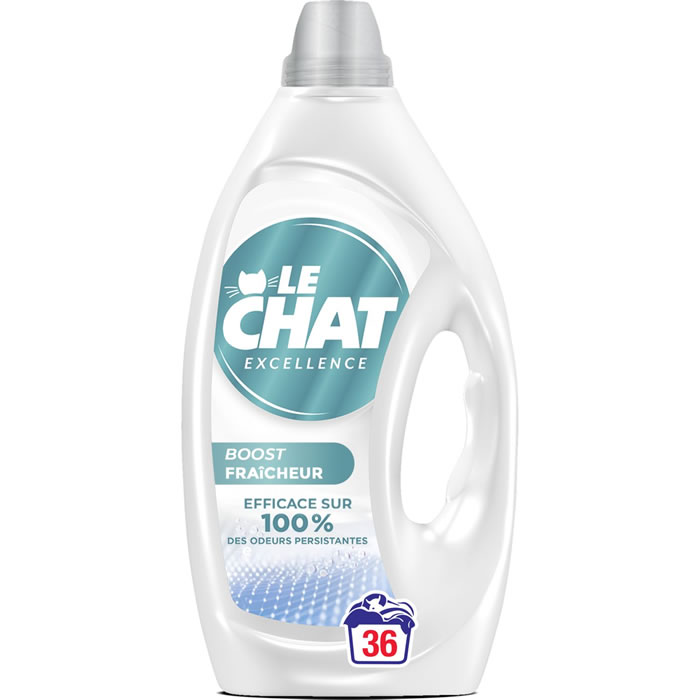 LE CHAT Excellence Lessive liquide booster de fraîcheur