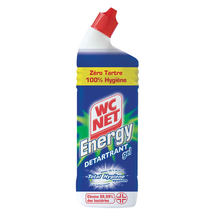 WC NET Energy Gel détartrant total hygiène system