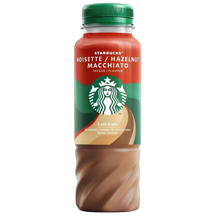 STARBUCKS Noisette Macchiato Boisson lactée au café arabica stérilisée UHT