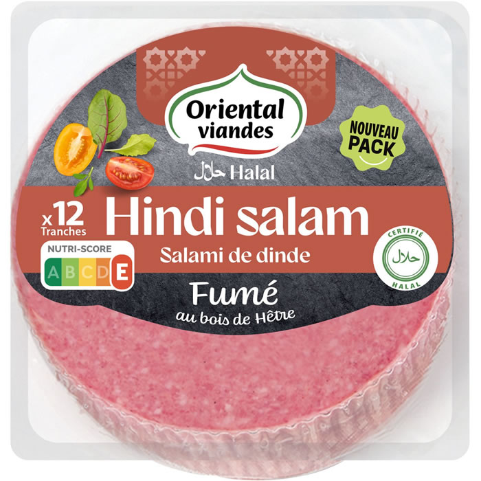 ORIENTAL VIANDES Hindi Salam Salami de dinde halal