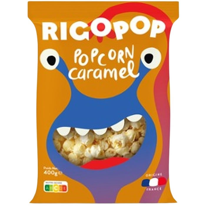 RIGOPOP Pop corn sucré goût caramel