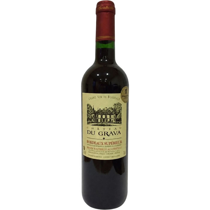 BORDEAUX SUPERIEUR Château du Grava Vin rouge AOP