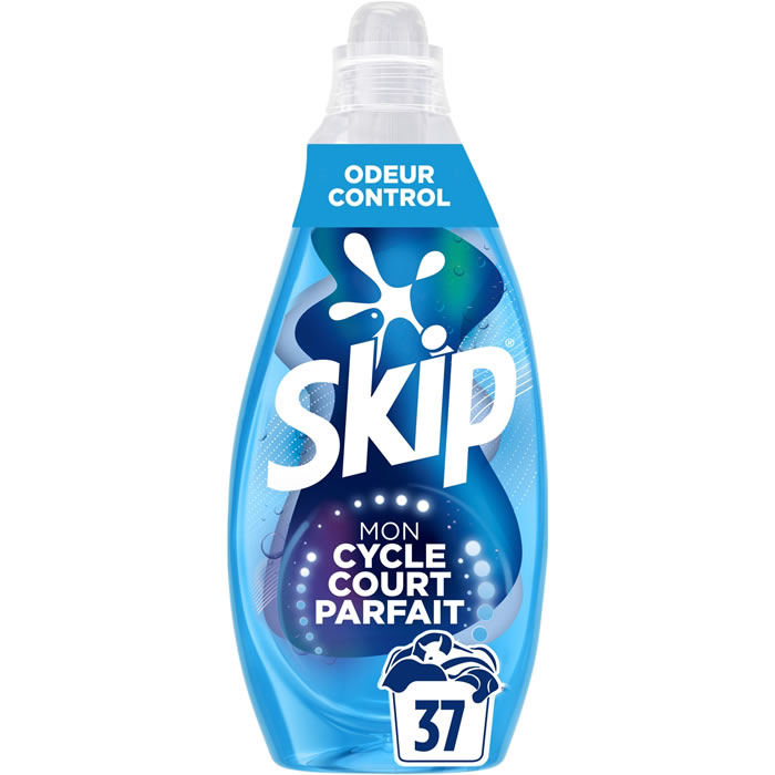 SKIP Cycle court Lessive liquide contrôle des odeurs