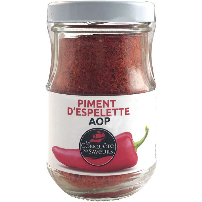 LA CONQUETE DES SAVEURS Piment d'Espelette AOP 50g